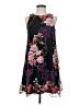 ECI 100% Polyester Floral Black Cocktail Dress Size S - photo 1
