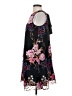 ECI 100% Polyester Floral Black Cocktail Dress Size S - photo 5