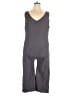 Lunya Solid Gray Jumpsuit Size XL - photo 1