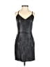 Silence and Noise Metallic Black Cocktail Dress Size XS - photo 1
