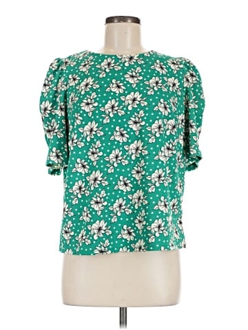 MELLODAY Short Sleeve Blouse (view 1)
