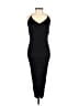 PrettyLittleThing Solid Black Cocktail Dress Size 2 - photo 1