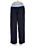 Free Assembly Solid Blue Casual Pants Size 12 - photo 1