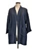 Eileen Fisher 100% Tencel Blue Coat Size L - photo 1
