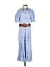Zara Blue Casual Dress Size S - photo 1