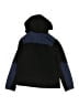 Lands' End 100% Polyester Black Blue Coat Size 10 - photo 2