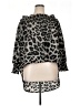 Shein Animal Print Gray Cardigan Size XL - photo 1