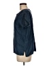 Mi ami 100% Tencel Blue Short Sleeve Top Size M - photo 5