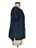 Mi ami 100% Tencel Blue Short Sleeve Top Size M - photo 4