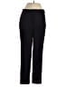 Osman Solid Black Wool Pants Size 4 - photo 1