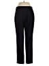 Osman Solid Black Wool Pants Size 4 - photo 2