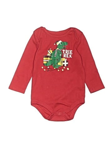 Holiday Time Long Sleeve Onesie (view 1)