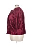 DressBarn 100% Polyester Burgundy Jacket Size 18 - photo 5