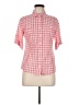 Vineyard Vines Checkered-gingham Pink Short Sleeve Button-Down Shirt Size 8 - photo 1