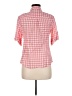 Vineyard Vines Checkered-gingham Pink Short Sleeve Button-Down Shirt Size 8 - photo 2
