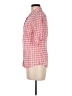 Vineyard Vines Checkered-gingham Pink Short Sleeve Button-Down Shirt Size 8 - photo 5