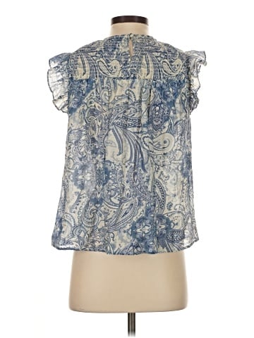 Aqua Sleeveless Blouse (view 2)