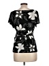 Assorted Brands Black Short Sleeve Top Size Lg Maternity - photo 2