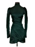 Reformation 100% Silk Green Cocktail Dress Size 0 - photo 1