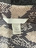 H&M 100% Viscose Animal Print Gray Short Sleeve Blouse Size M - photo 7