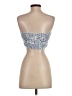 Shein 100% Polyester Blue Sleeveless Top Size 2 - photo 2