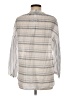 W by Worth Gray 3/4 Sleeve Blouse Size M - photo 2