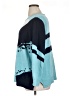 Nic + Zoe Color Block Blue Pullover Sweater Size 1X - photo 5
