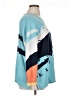 Nic + Zoe Color Block Blue Pullover Sweater Size 1X - photo 4