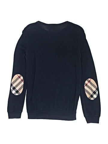 Burberry Elbow patch pullover sweater (view 2)