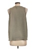 Studio B by BOBEAU 100% Polyester Gray Sleeveless Blouse Size L - photo 2