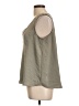 Studio B by BOBEAU 100% Polyester Gray Sleeveless Blouse Size L - photo 5