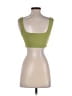 showpo Green Tank Top Size 4 - photo 2