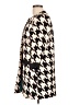 Luii 100% Polyester Houndstooth Ivory Coat Size L - photo 5