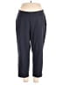 Purejill Solid Gray Active Pants Size XL - photo 1