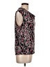 Kasper Black Sleeveless Blouse Size L - photo 4