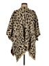 Do Everything in Love 100% Acrylic Brown Poncho One size - photo 1