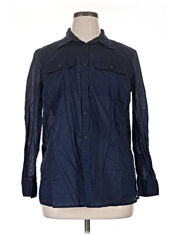 Lauren by Ralph Lauren Long Sleeve Button-Down Shirt (view 1)