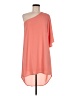 Everly 100% Polyester Orange Casual Dress Size M - photo 1