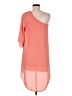 Everly 100% Polyester Orange Casual Dress Size M - photo 2