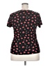 No Boundaries 100% Recycled Polyester Black Short Sleeve Blouse Size 3X - photo 2