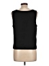 Morton Bernard 100% Polyester Black Sleeveless Top Size 12 - photo 2