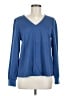 Talbots Blue Long Sleeve Blouse Size M - photo 1