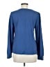 Talbots Blue Long Sleeve Blouse Size M - photo 2