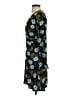 Sandro 100% Viscose Print Teal Casual Dress Size EU (FR) 36 / US 4 - photo 5