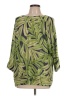 Chico's Tropical Green Pullover Sweater Size Lg (2) - photo 1