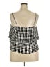 ABound 100% Rayon Black Sleeveless Blouse Size XXL - photo 2