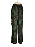 Elie Tahari 100% Polyester Camo Green Cargo Pants Size M - photo 1