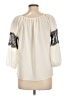 Unbranded 100% Polyester Ivory 3/4 Sleeve Blouse Size L - photo 2
