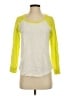 Splendid Yellow 3/4 Sleeve T-Shirt Size S - photo 1