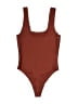 Parade Solid Brown One Piece Swimsuit Size XS - photo 1